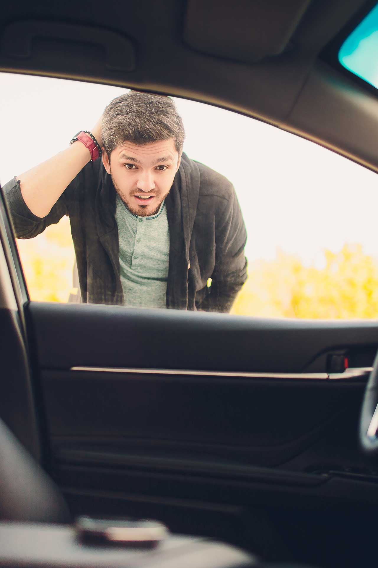 Keys Locked in Car